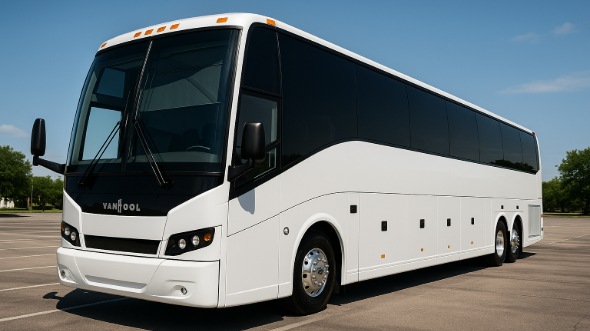 Exterior of Livermore Party Bus Company's 50 Passenger Party Bus in Livermore