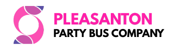pleasanton party bus company logo