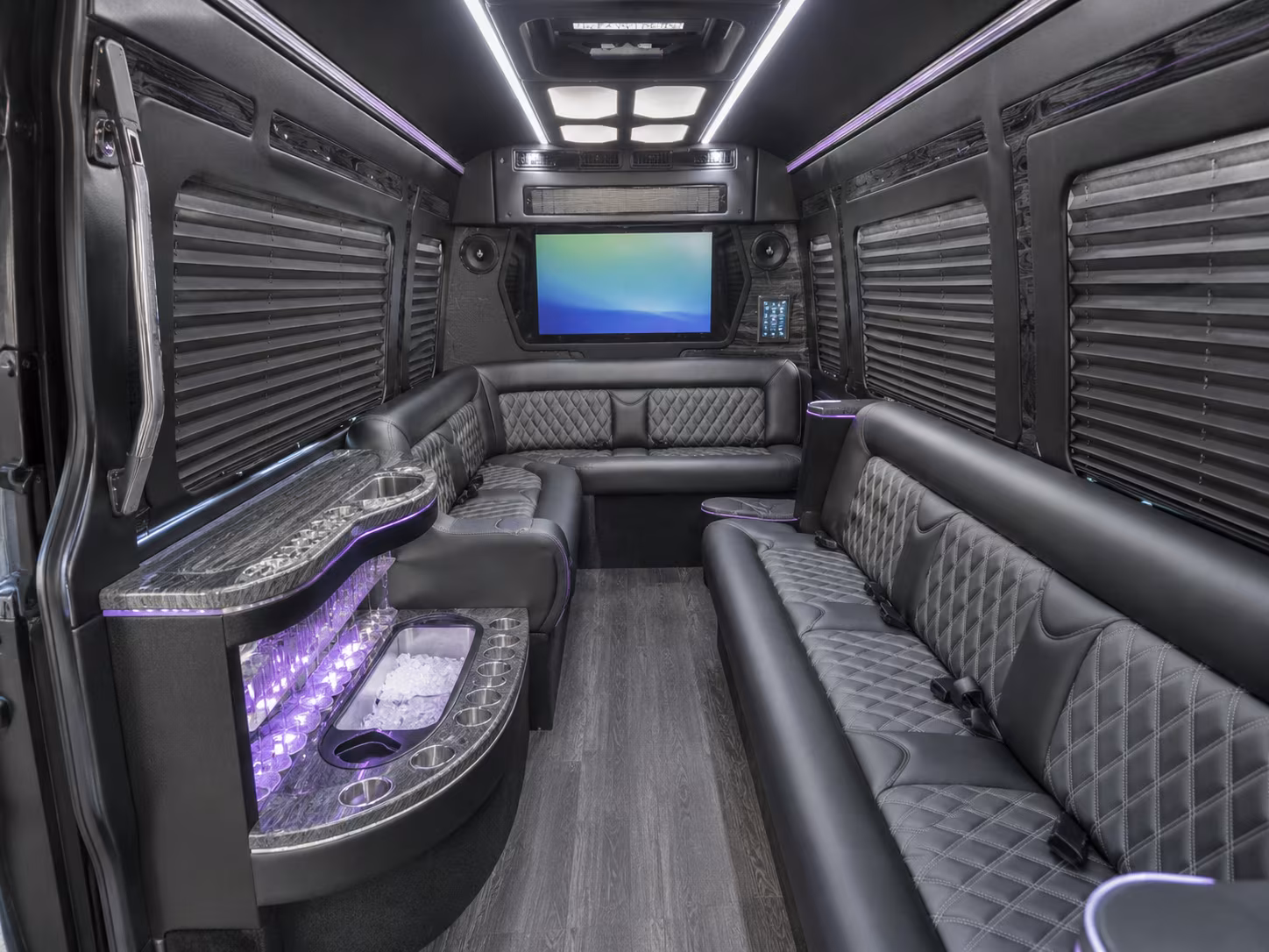 San Jose Airport Shuttle & Transportation onboard seating