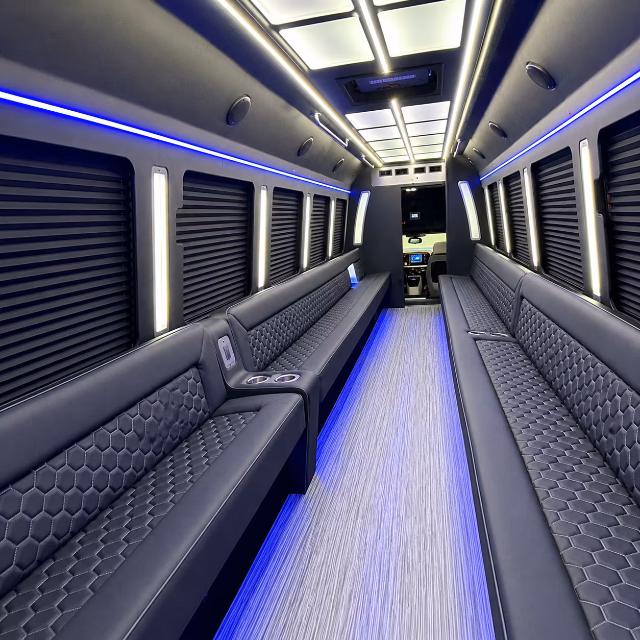 San Jose Concert & Music Festival Transportation onboard seating