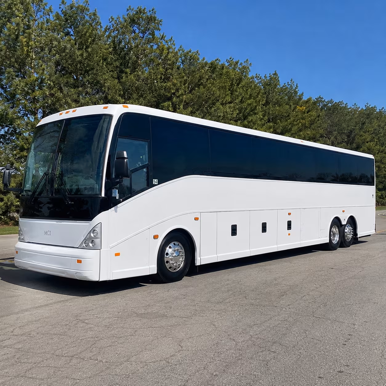 San Jose Corporate Transportation party bus exterior