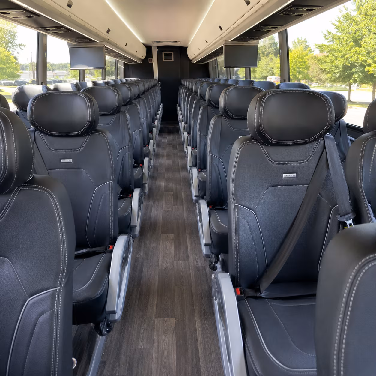 San Jose Corporate Transportation onboard seating