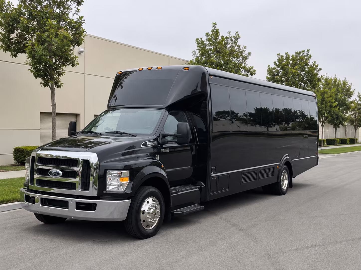 San Jose Private Event Transportation onboard seating