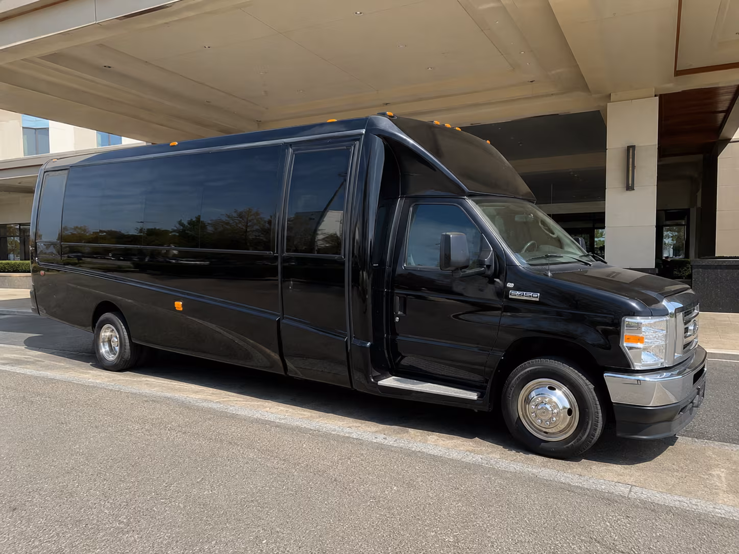 San Jose Prom & Homecoming Transportation party bus exterior
