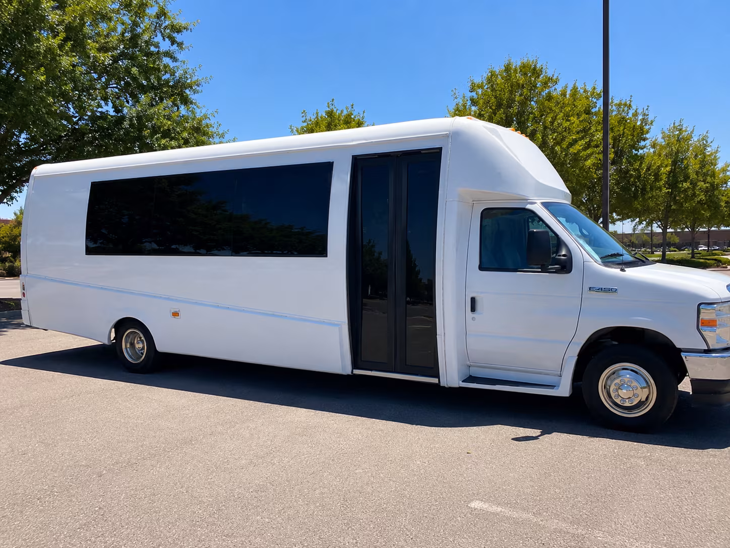 San Jose Prom & Homecoming Transportation party bus interior